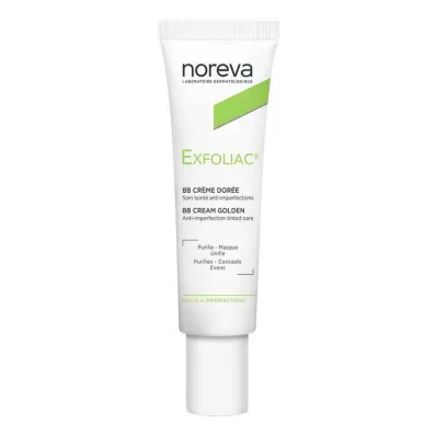 Exfoliac tonet BB-krem mørk, 30 ml