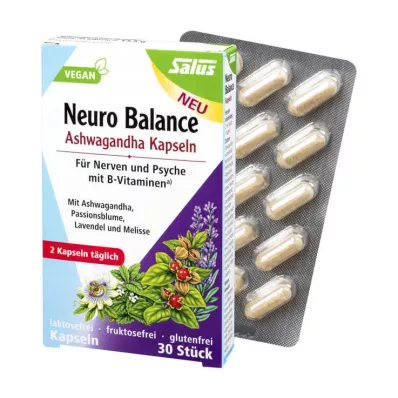 NEURO BALANCE Ashwagandha kapsler Salus, 30 kapsler