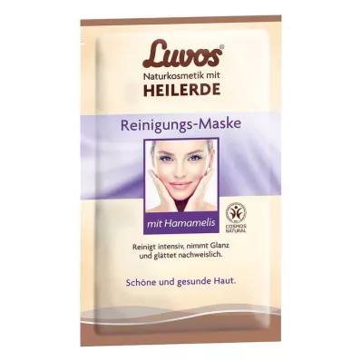 Luvos Healing Clay Cleansing Mask Natural Cosmetics, 2X7,5 ml Luvos Healing Clay Cleansing Mask Natural Cosmetics, 2X7,5 ml