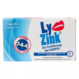 LY ZINK GEGEN HERPES Kapsler, 15 stk
