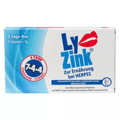 LY ZINK GEGEN HERPES Kapsler, 15 stk LY ZINK GEGEN HERPES Kapsler, 15 stk