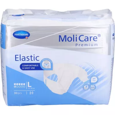 MOLICARE Premium Elastic Slip 6 dråper størrelse L, 30 stk