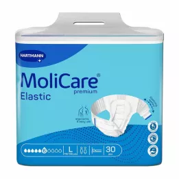 MOLICARE Premium Elastic Slip 6 dråper størrelse L, 30 stk