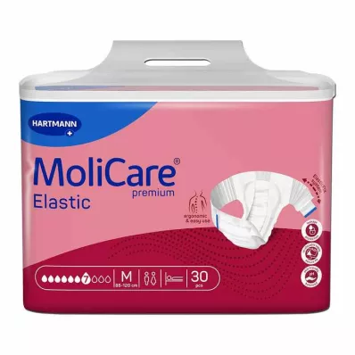 MoliCare® Premium Elastic Slip 7 dråper størrelse M, 30 stk MoliCare® Premium Elastic Slip 7 dråper størrelse M, 30 stk