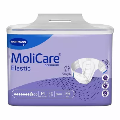MoliCare® Premium Elastic Briefs 8 dråper størrelse M, 26 stk MoliCare® Premium Elastic Briefs 8 dråper størrelse M, 26 stk
