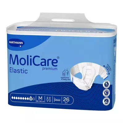 MoliCare® Premium Elastic Briefs 9 dråper størrelse M, 26 stk MoliCare® Premium Elastic Briefs 9 dråper størrelse M, 26 stk