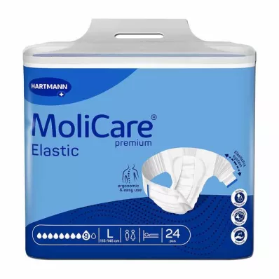 MoliCare® Premium Elastic Slip 9 dråper str L, 24 stk