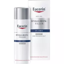 EUCERIN Anti-Age Hyaluron-Filler UREA Nattkrem, 50 ml