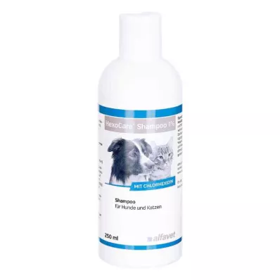 Hexocare Shampoo 1 % for hunder og katter (250 ml) Hexocare Shampoo 1 % for hunder og katter (250 ml)