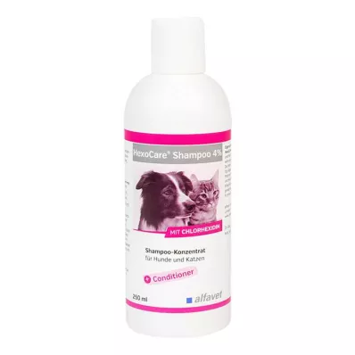 Hexocare Shampoo 4 % for hunder og katter, 250 ml Hexocare Shampoo 4 % for hunder og katter, 250 ml