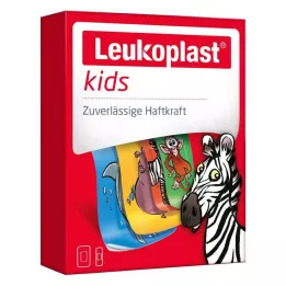 LEUKOPLAST barnestrimler 19x56 mm 8 stk/38x63 mm 4 stk, 12 stk