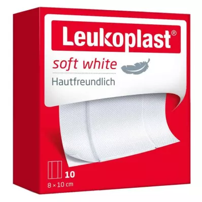 Leukoplast mykpuss 8x10 cm, 10 stk Leukoplast mykpuss 8x10 cm, 10 stk