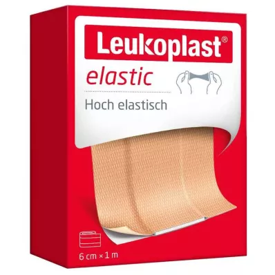 LEUKOPLAST Elastisk gips 6 cmx1 m, 1 stk LEUKOPLAST Elastisk gips 6 cmx1 m, 1 stk