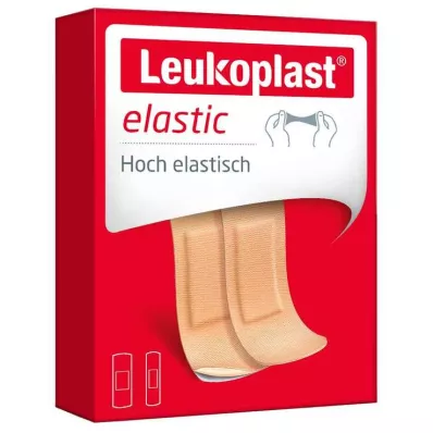 Leukoplast Elastiske Strips 19x76mm 8stk / 25x76mm 12stk, 20stk Leukoplast Elastiske Strips 19x76mm 8stk / 25x76mm 12stk, 20stk