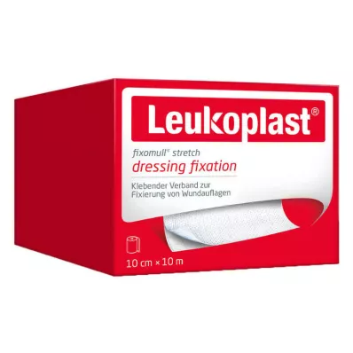 LEUKOPLAST Fixomull stretch 10 cmx10 m, 1 stk LEUKOPLAST Fixomull stretch 10 cmx10 m, 1 stk