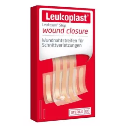 LEUKOPLAST Leukosan Strip sterile 6x38 mm/6x75 mm, 9 stk