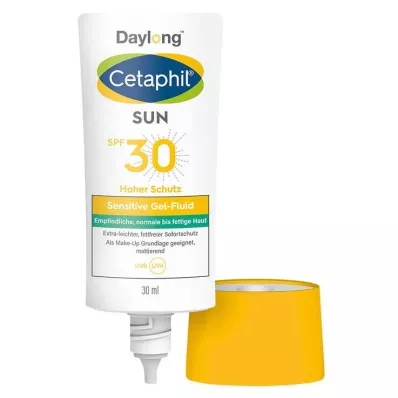 Cetaphil Solsensitiv gelvæske SPF 30 solbeskyttelse, 30 ml Cetaphil Solsensitiv gelvæske SPF 30 solbeskyttelse, 30 ml