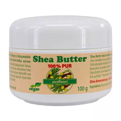 Sheasmør uraffinert 100 % rent, 100 g Sheasmør uraffinert 100 % rent, 100 g