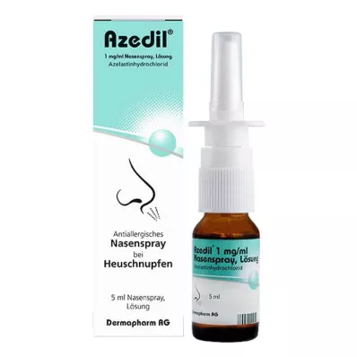 AZEDIL 1 mg/ml nesespray, oppløsning, 5 ml AZEDIL 1 mg/ml nesespray, oppløsning, 5 ml