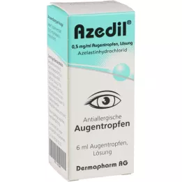 AZEDIL 0,5 mg/ml øyedråper, oppløsning, 6 ml