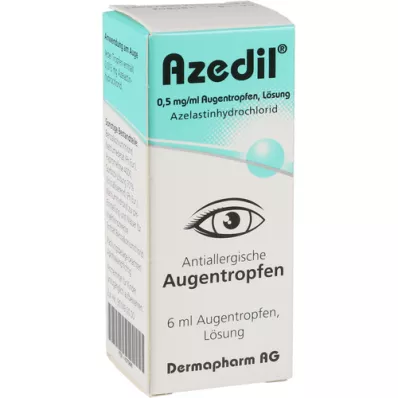 AZEDIL 0,5 mg/ml øyedråper, oppløsning, 6 ml