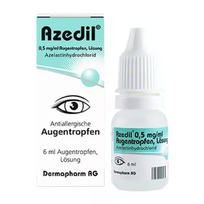 Azedil® med azelastin øyedråper, 6 ml Azedil® med azelastin øyedråper, 6 ml