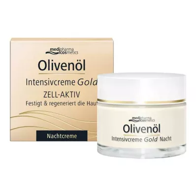 OLIVENÖL INTENSIVCREME Gold ZELL-AKTIV Nattkrem, 50 ml OLIVENÖL INTENSIVCREME Gold ZELL-AKTIV Nattkrem, 50 ml