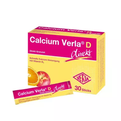 Calcium Verla D direkte granulat, 30 stk Calcium Verla D direkte granulat, 30 stk