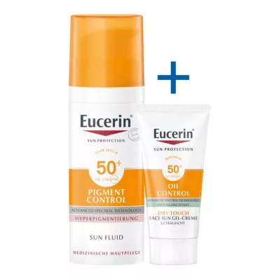 Eucerin Sun Fluid Pigment Control LSF 50 + , 50 ml