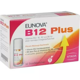 EUNOVA B12 Plus drikkeampulle, 10X8 ml