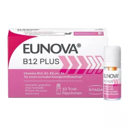 EUNOVA B12 Plus drikkeampulle, 10X8 ml