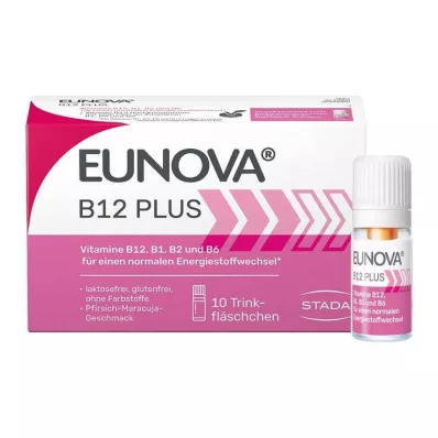 EUNOVA B12 Plus drikkeampulle, 10X8 ml