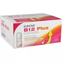EUNOVA B12 Plus drikkeampulle, 30X8 ml