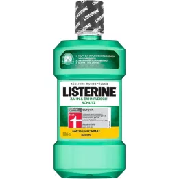 LISTERINE Tann- &amp; tannkjøttbeskyttende munnskyllevæske, 600 ml