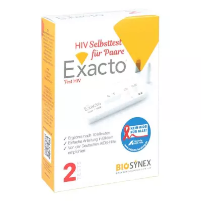 Exacto Hiv selvtest for par (1 stk) Exacto Hiv selvtest for par (1 stk)