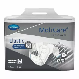 MOLICARE Premium Elastic Briefs 10 drops størrelse M, 14 stk