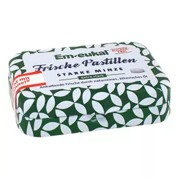 EM-EUKAL Ferske pastiller sterk mynte sukkerfri, 20 g