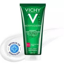 VICHY NORMADERM intensiv rengjøringsgel/R, 200 ml