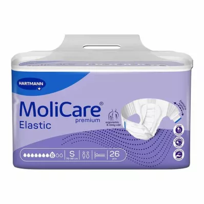 MoliCare® Premium Elastic Slip 8 dråper størrelse S, 26 stk MoliCare® Premium Elastic Slip 8 dråper størrelse S, 26 stk