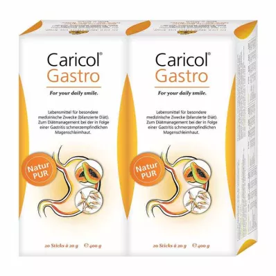 CARICOL Gastro-pose dobbeltpakke, 40X21 ml