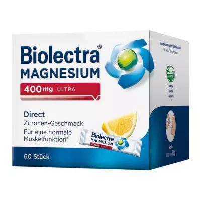 Biolectra Magnesium 400 mg ultra Direct Sitron, 60 stk