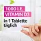 VIGANTOLVIT Vitamin D3 K2 kalsium filmdrasjerte tabletter, 30 kapsler