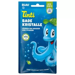 TINTI Badekrystaller, blå, 60 g