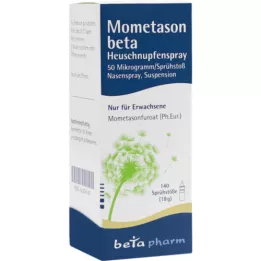MOMETASON beta høysnue-spray 50μg/Sp.140 Sp.St, 18 g