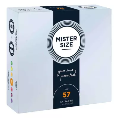 MISTER Kondomer i størrelse 57, 36 stk MISTER Kondomer i størrelse 57, 36 stk