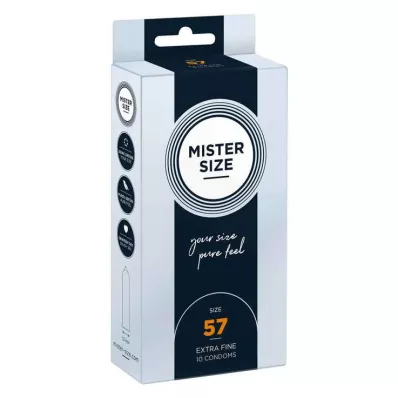 MISTER SIZE 57 kondomer, 10 stk