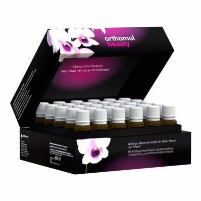 Orthomol beauty drikkeampuller i dekorativ boks, 30 stk Orthomol beauty drikkeampuller i dekorativ boks, 30 stk