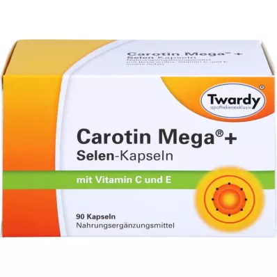 CAROTIN MEGA+seleniumkapsler, 90 stk