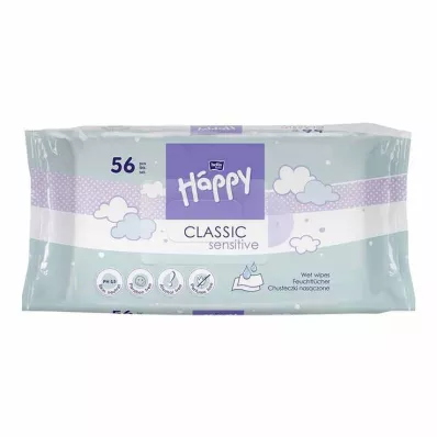 BELLA Happy Baby våtservietter sensitive med klikk, 56 stk BELLA Happy Baby våtservietter sensitive med klikk, 56 stk