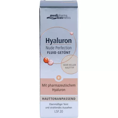 HYALURON NUDE Perfect.fluid tinted s.hel HT LSF 20, 50 ml